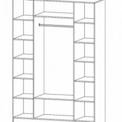 ГАММА Шкаф 4-х створчатый в Агрызе - agryz.mebel24.online | фото 2