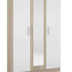 Шкаф 3-х створчатый Леси + Зеркало в Агрызе - agryz.mebel24.online | фото 1
