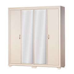 Шкаф 4-дверный со стеклом №367 Афины в Агрызе - agryz.mebel24.online | фото