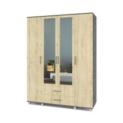 ЕВА Шкаф 4-х дверный Е43 в Агрызе - agryz.mebel24.online | фото 7