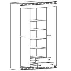 Шкаф 4-х дверный "Мария-Луиза 4" в Агрызе - agryz.mebel24.online | фото 2