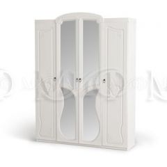 МАРИЯ Шкаф 4-х створчатый (белый) в Агрызе - agryz.mebel24.online | фото