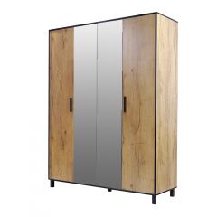 Шкаф 4-х створчатый "Лофт 4" в Агрызе - agryz.mebel24.online | фото