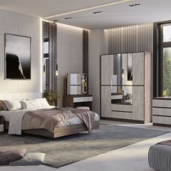 Шкаф 4х створчатый НКМ Милана секция №22 в Агрызе - agryz.mebel24.online | фото 3