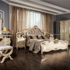 Шкаф 6-ти створчатый Джоконда (крем) в Агрызе - agryz.mebel24.online | фото 3