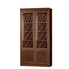 Шкаф для книг №184 "Лючия" Дуб оксфорд в Агрызе - agryz.mebel24.online | фото