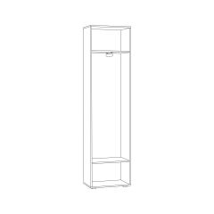 Шкаф для одежды 08.122 Лайн в Агрызе - agryz.mebel24.online | фото 2