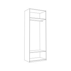 Шкаф для одежды 13.329 Валенсия в Агрызе - agryz.mebel24.online | фото 2