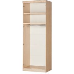 Шкаф для одежды №609 "Инна" Денвер светлый (*без полок) в Агрызе - agryz.mebel24.online | фото 3