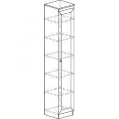 Шкаф для посуды №602 "Инна" Денвер светлый в Агрызе - agryz.mebel24.online | фото 3