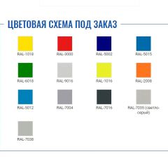 Шкаф для раздевалок усиленный ML-11-40 (базовый модуль) в Агрызе - agryz.mebel24.online | фото 2