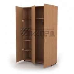 Шкаф комбинированный для одежды ШГ 84.3 (1200*620*1800) в Агрызе - agryz.mebel24.online | фото 1