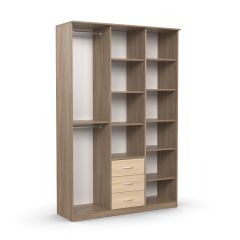 Шкаф комбинированный Дуэт Люкс без зеркала в Агрызе - agryz.mebel24.online | фото 4