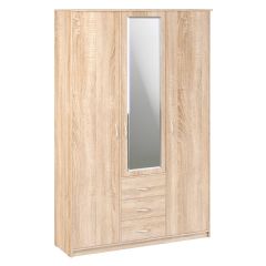 Шкаф комбинированный Дуэт Люкс с зеркалом в Агрызе - agryz.mebel24.online | фото 4