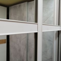 Шкаф-купе 1500 серии NEW CLASSIC K4+K4+B2+PL4 (2 ящика+F обр. штанга) профиль «Капучино» в Агрызе - agryz.mebel24.online | фото 6