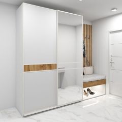 Шкаф-купе 1800 серии SOFT D6+D4+B2+PL2 (2 ящика+1штанга+1 полка) профиль «Капучино» в Агрызе - agryz.mebel24.online | фото 5