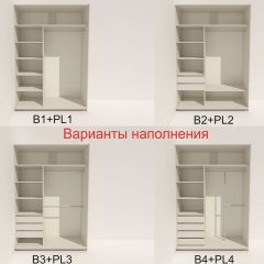 Шкаф-купе 1800 серии SOFT D8+D2+B2+PL4 (2 ящика+F обр.штанга) профиль «Капучино» в Агрызе - agryz.mebel24.online | фото 4