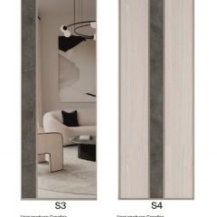 Шкаф-купе 1950 серии SILVER S5+S5+S5 B22+PL4 (по 2 ящика лев/прав+F обр.штанга) профиль «Серебро» в Агрызе - agryz.mebel24.online | фото 12