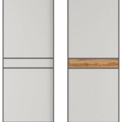 Шкаф-купе 2100 серии SOFT D4+D4+D4+B22+PL1 (по 2 ящика лев/прав+1штанга) профиль «Графит» в Агрызе - agryz.mebel24.online | фото 10