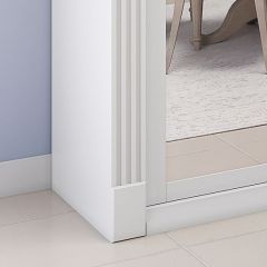 Шкаф-купе 2150 серии NEW CLASSIC K1+K1+K1+B22+PL4 (по 2 ящика лев/прав+F обр.штанга) профиль «Капучино» в Агрызе - agryz.mebel24.online | фото 5
