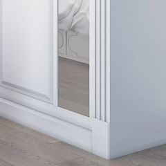 Шкаф-купе 2150 серии NEW CLASSIC K6Z+K1+K6+B22+PL2(по 2 ящика лев/прав+1 штанга+1 полка) профиль «Капучино» в Агрызе - agryz.mebel24.online | фото 5