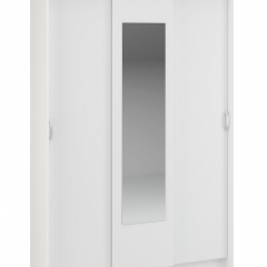 Шкаф-купе Бассо 1300 (Белый) в Агрызе - agryz.mebel24.online | фото