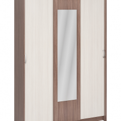 Шкаф-купе Бассо 1300 (Ясень шимо темный/светлый) в Агрызе - agryz.mebel24.online | фото