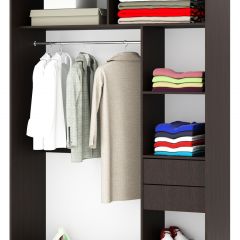 Шкаф-купе Фаворит 1.5 серия Альянс (Венге) в Агрызе - agryz.mebel24.online | фото 2