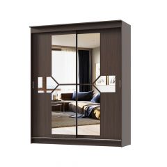 Шкаф-купе Фаворит 1.8 серия Альянс (Венге) в Агрызе - agryz.mebel24.online | фото
