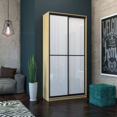 Шкаф-купе Лофт 1200 Шк12-60 (Дуб Сонома) в Агрызе - agryz.mebel24.online | фото 11