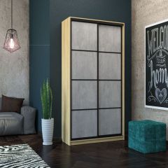 Шкаф-купе Лофт 1200 Шк12-60 (Дуб Сонома) в Агрызе - agryz.mebel24.online | фото 14