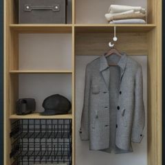 Шкаф-купе Лофт 1200 Шк12-60 (Дуб Сонома) в Агрызе - agryz.mebel24.online | фото 2