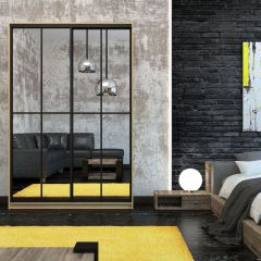 Шкаф-купе Лофт 1600 Шк16-47 (Дуб Сонома) в Агрызе - agryz.mebel24.online | фото 8