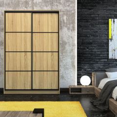 Шкаф-купе Лофт 1600 Шк16-60 (Дуб Сонома) в Агрызе - agryz.mebel24.online | фото 7