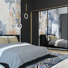 Шкаф-купе Лофт 2400 Шк24-47 (Дуб Сонома) в Агрызе - agryz.mebel24.online | фото 12