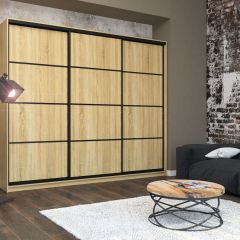 Шкаф-купе Лофт 3000 Шк30-60 (Дуб Сонома) в Агрызе - agryz.mebel24.online | фото 7