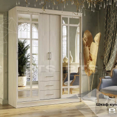 Шкаф-купе Маэстро (Ясень белый) в Агрызе - agryz.mebel24.online | фото 2