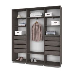МАРТИН Шкаф-купе Анкор темный (2000*450)  М401 в Агрызе - agryz.mebel24.online | фото 4