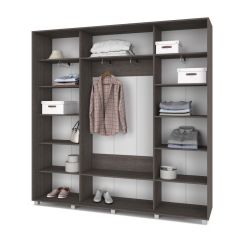 МАРТИН Шкаф-купе с зеркалом Анкор темный (2200*450) М422 в Агрызе - agryz.mebel24.online | фото 2