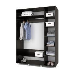 РОЛАНД Шкаф-купе с зеркалами Венге (600*1700) Р673 в Агрызе - agryz.mebel24.online | фото 2