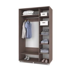 РОЛАНД Шкаф-купе с зеркалом Шимо темный (600*1200) Р622 в Агрызе - agryz.mebel24.online | фото 2