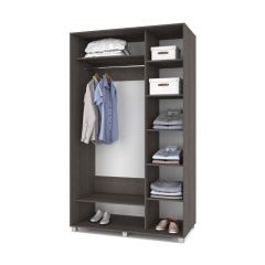 РОЛАНД Шкаф-купе зеркалом Анкор темный (600*1500) Р652 в Агрызе - agryz.mebel24.online | фото 2