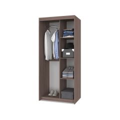 ТОМАС Шкаф-купе с зеркалом Шимо темный/светлый Т22 в Агрызе - agryz.mebel24.online | фото 2