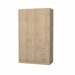 Шкаф Лофт 3-х створчатый в Агрызе - agryz.mebel24.online | фото
