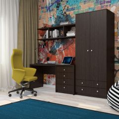 Шкаф Нина (М6) Венге в Агрызе - agryz.mebel24.online | фото