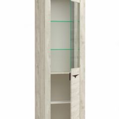 Шкаф - пенал 33.14-01 "Лючия" (бетон пайн белый / венге) в Агрызе - agryz.mebel24.online | фото 2
