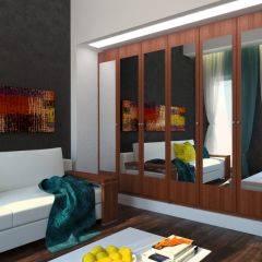 Шкаф распашкой Оксана 1200 (ЛДСП 1 кат.) в Агрызе - agryz.mebel24.online | фото 10