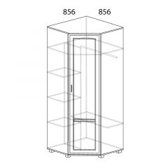 Шкаф угловой №243 Белла в Агрызе - agryz.mebel24.online | фото 2