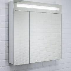 Шкаф-зеркало Аврора 60 с подсветкой LED Домино (DV8005HZ) в Агрызе - agryz.mebel24.online | фото 6