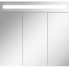Шкаф-зеркало Аврора 80 с подсветкой LED Домино (DV8009HZ) в Агрызе - agryz.mebel24.online | фото 4